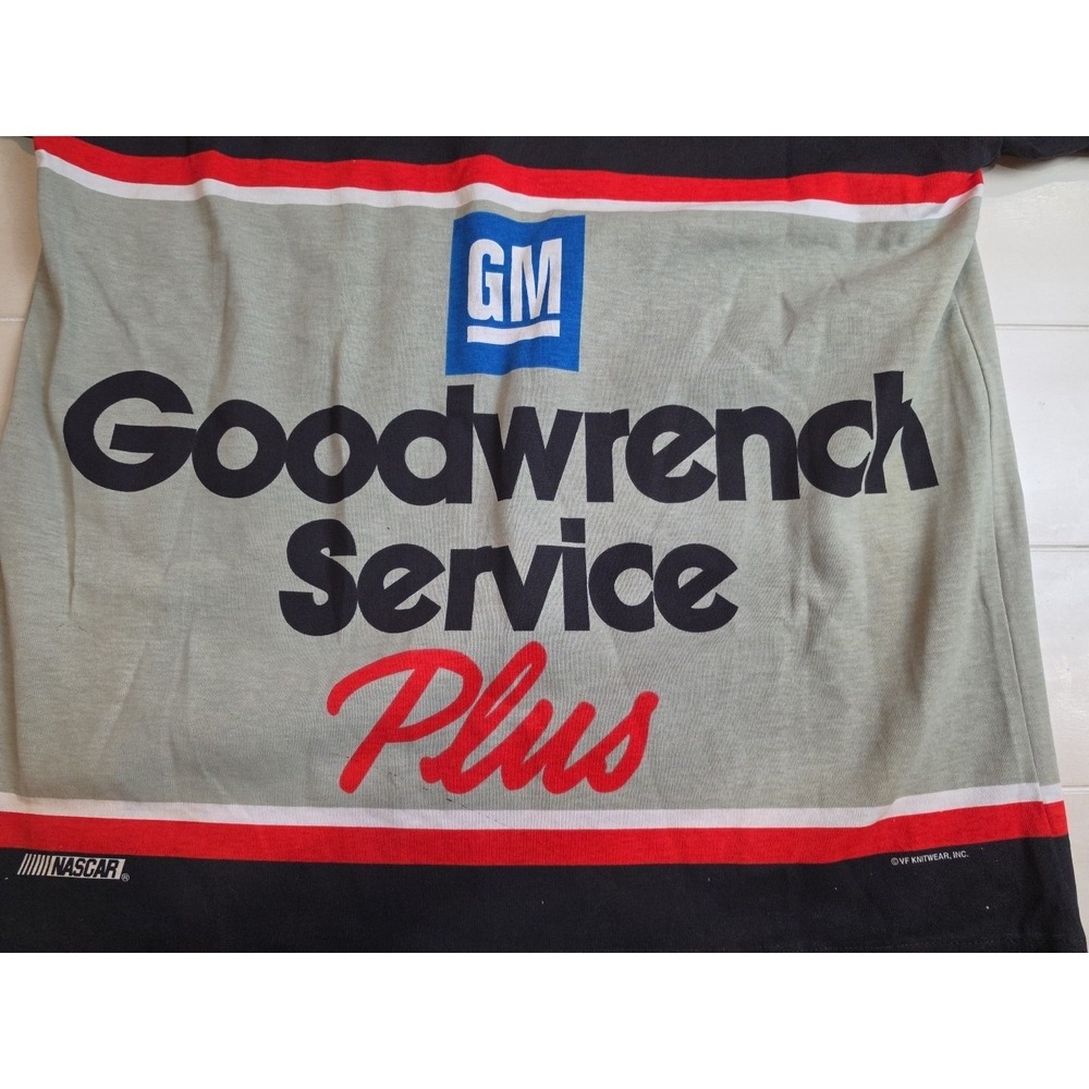 VTG NASCAR Dale Earnhardt Goodwrench Service Plus L Chase T Shirt Racing 3 NWT - Picture 8 of 10